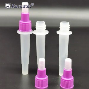 Test Virus Sample Bottle Plastic Extraction Tube for Lab