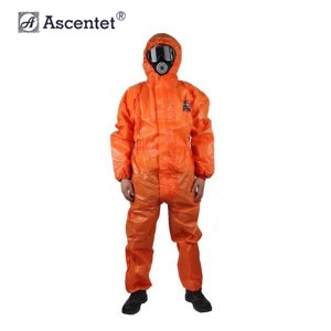 Hygienic Protective Coveralls Dangerous Goods Suit Zipper Isolation Protective Workwear Disposable Factory Hospital Nurse Workwear Doctor Safety Clothes